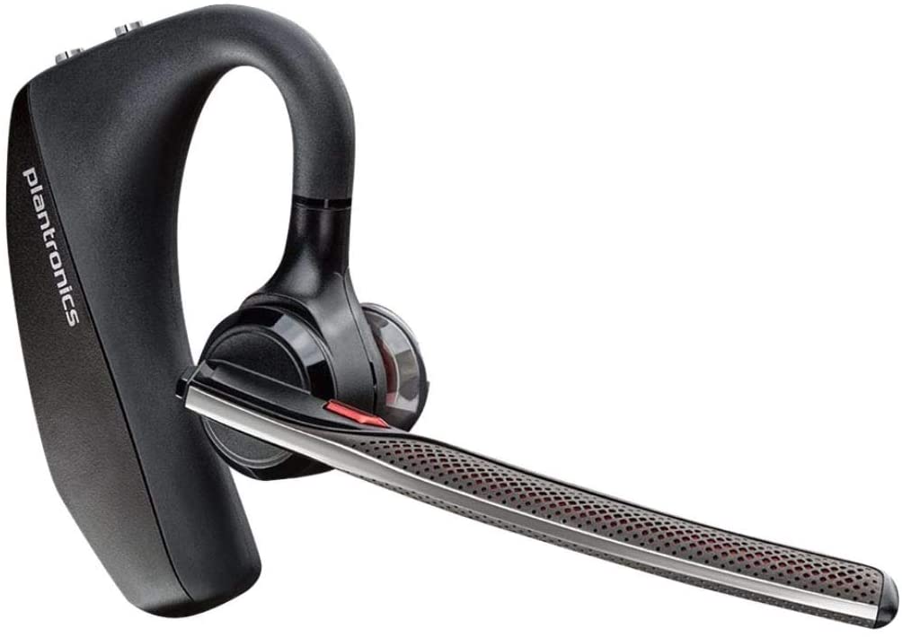Plantronics - Voyager 5200 Office(Poly) - Bluetooth Over-the-Ear (Mono) Headset - Sound Guard-Noise Canceling Mic-Connects to Deskphone/PC Mac-Works with Teams (Certified), Zoom &amp; more