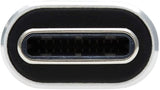 Tripp Lite USB-C to VGA Flat Cable, Flat USB C to VGA Apapter Cable (M/F), 1920 x 1200 60 Hz, Thunderbolt 3 Compatible, Black, 5 in (U444-F5N-VGA)