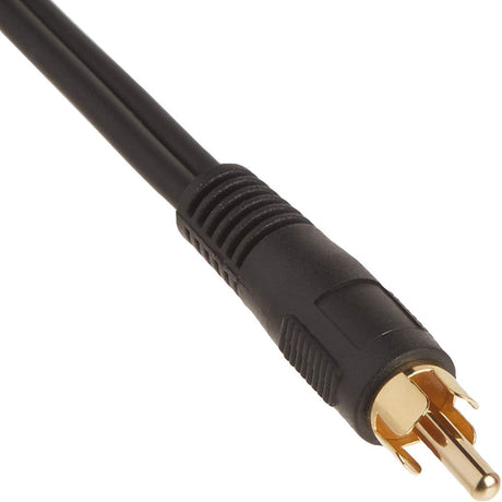 C2g/ cables to go C2G Value Series One RCA Mono Male to Two RCA Stereo Female Y-Cable, Black (6 Inches) - 03177 RCA Male to RCA Female 0.5 Feet Black