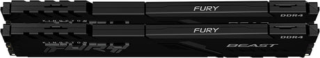 Kingston 16GB 3600MHz DDR4 CL17 DIMM (Kit of 2) Fury Beast Black