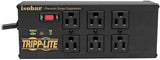 TRIPP LITE 6-Outlet Isobar Premium Surge Protector with 2 USB Ports, 10ft Cord (IBAR6ULTRAUSBB) 6-Outlet with USB Charging
