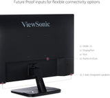 ViewSonic VA2756-MHD 27 Inch IPS 1080p Monitor with Ultra-Thin Bezels, HDMI, DisplayPort and VGA Inputs for Home and Office 27-Inch