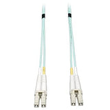 Tripp Lite 10Gb Duplex Multimode 50/125 OM3 LSZH Fiber Patch Cable, (LC/LC) - Aqua, 20M (65-ft)(N820-20M) 20M OM3