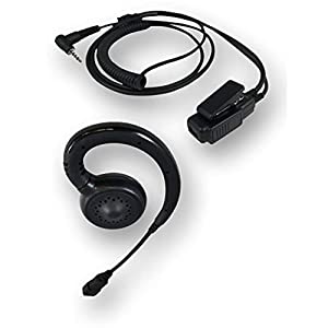 EnGenius Sn-Ultra-Epmh Durafon &amp; Freestyl “Over-The-Ear” Headset Earpiece &amp; Microphone, Black