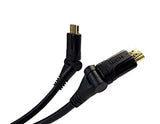 VisionTek 4K UHD High-speed Male-to-Male HDMI to HDMI Pivot Cable (10 feet)- 900750