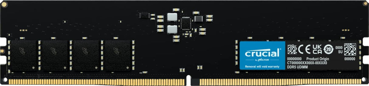 Crucial RAM 32GB DDR5 4800MHz CL40 Desktop Memory CT32G48C40U5 32GB DDR5 UDIMM
