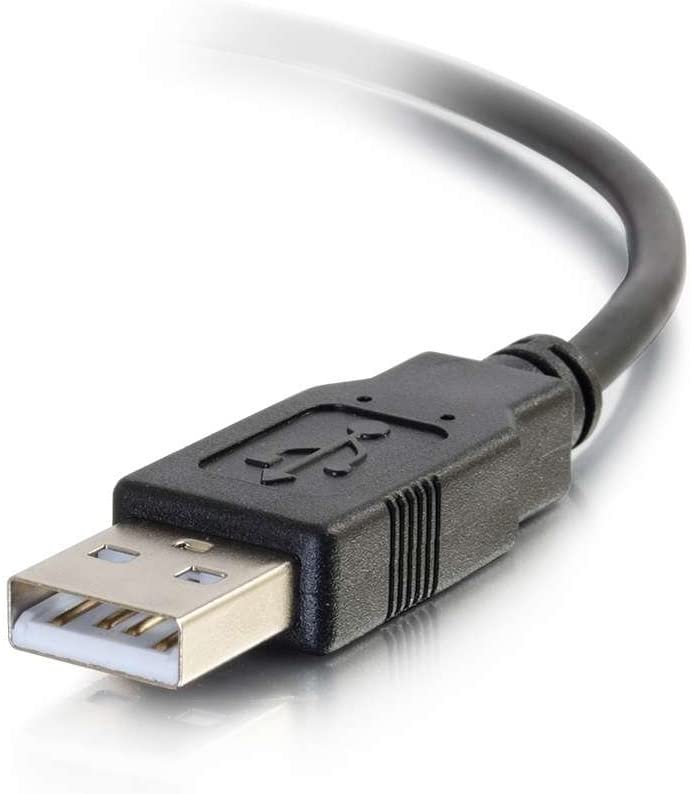 C2g/ cables to go C2G USB Cable, USB 2.0 Cable, USB C to A Cable, Black, 6 Feet (1.82 Meters), Cables to Go 28871 6 Feet Type C Male to A Male