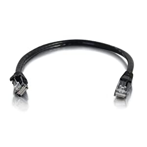 C2g/ cables to go C2G/Cables to Go 00402 Cat5e Snagless Unshielded (UTP) Network Patch Cable, Black (4 Feet/1.22 Meters) 4 Feet 4 Feet Black