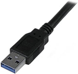 StarTech.com 6 ft / 2m Black SuperSpeed USB 3.0 Cable A to A - USB 3 A (m) to USB 3 A (m) (USB3SAA6BK)