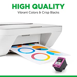 CIG Remanufactured High Yield Black Ink Cartridge for HP F6U64AN (HP 63XL)