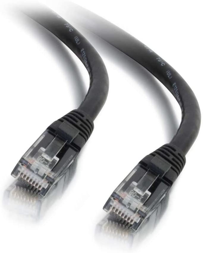 C2g/ cables to go C2G 27156 Cat6 Cable - Snagless Unshielded Ethernet Network Patch Cable, Black (50 Feet, 15.24 Meters) 50 Feet/ 15.24 Meters Black