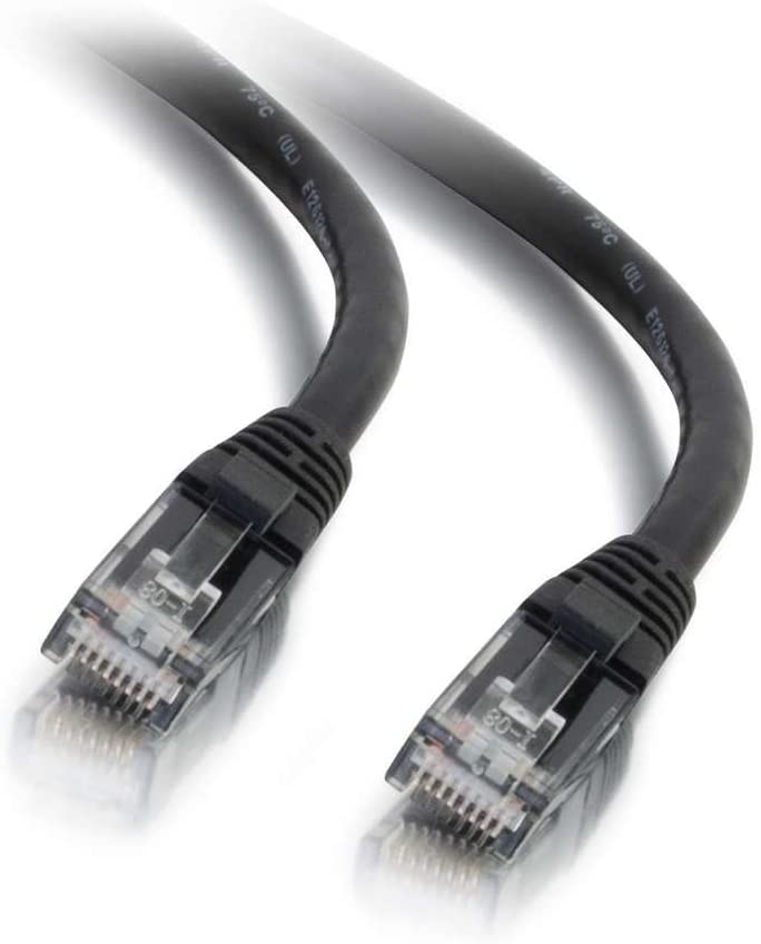 C2g/ cables to go C2G/Cables To Go 27150 Cat6 Cable - Snagless Unshielded Ethernet Network Patch Cable, Black (1 Foot, 0.30 Meters)