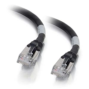 C2g/ cables to go C2G 00715 Cat6a Cable - Snagless Shielded Ethernet Network Patch Cable, Black (10 Feet, 3.04 Meters) 10 Feet Black
