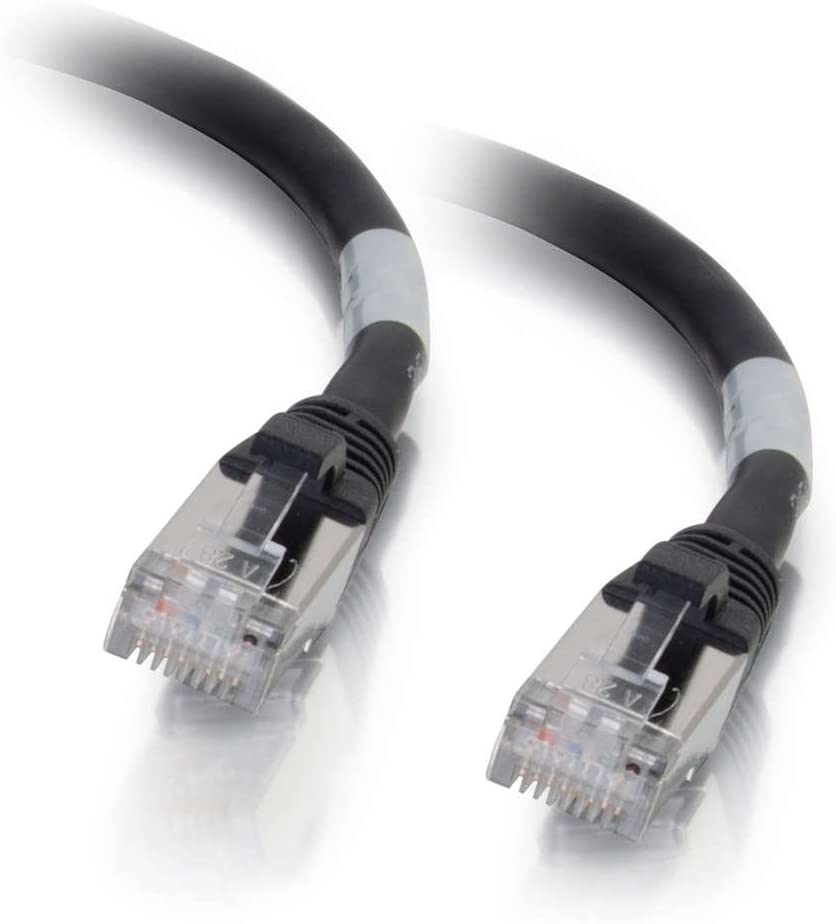 C2g/ cables to go C2G 00722 Cat6a Cable - Snagless Shielded Ethernet Network Patch Cable, Black (35 Feet, 10.66 Meters) 35 Feet Black