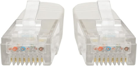 Tripp Lite N200-020-WH Cat6 Cat5e Gigabit Molded Patch Cable 24 AWG RJ45 M/M 550MHz Premium, White, 20' 20 ft. White