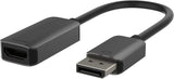 Belkin HDMI To DisplayPort Adapter - Display Port 1.2 to HDMI 2.0 Converter - Compatible With 4K 60fps, HDR And HDR 10 Monitors, Projectors &amp; HDTVs - Uni-Directional Display Port To HDMI Adapter Cable