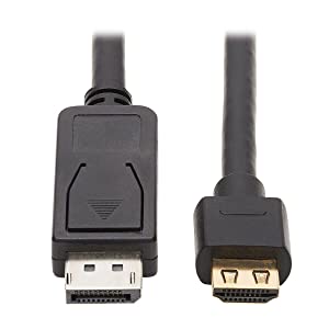 Tripp Lite DisplayPort to HDMI Adapter Active DP 1.2A to HDMI 2.0 M/10ft (P582-010-4K6AE), 10 Feet