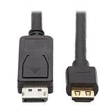 Tripp Lite DisplayPort to HDMI Adapter Active DP 1.2A to HDMI 2.0 M/10ft (P582-010-4K6AE), 10 Feet