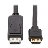 Tripp Lite DisplayPort to HDMI Adapter Active DP 1.2A to HDMI 2.0 M/15ft (P582-015-4K6AE)
