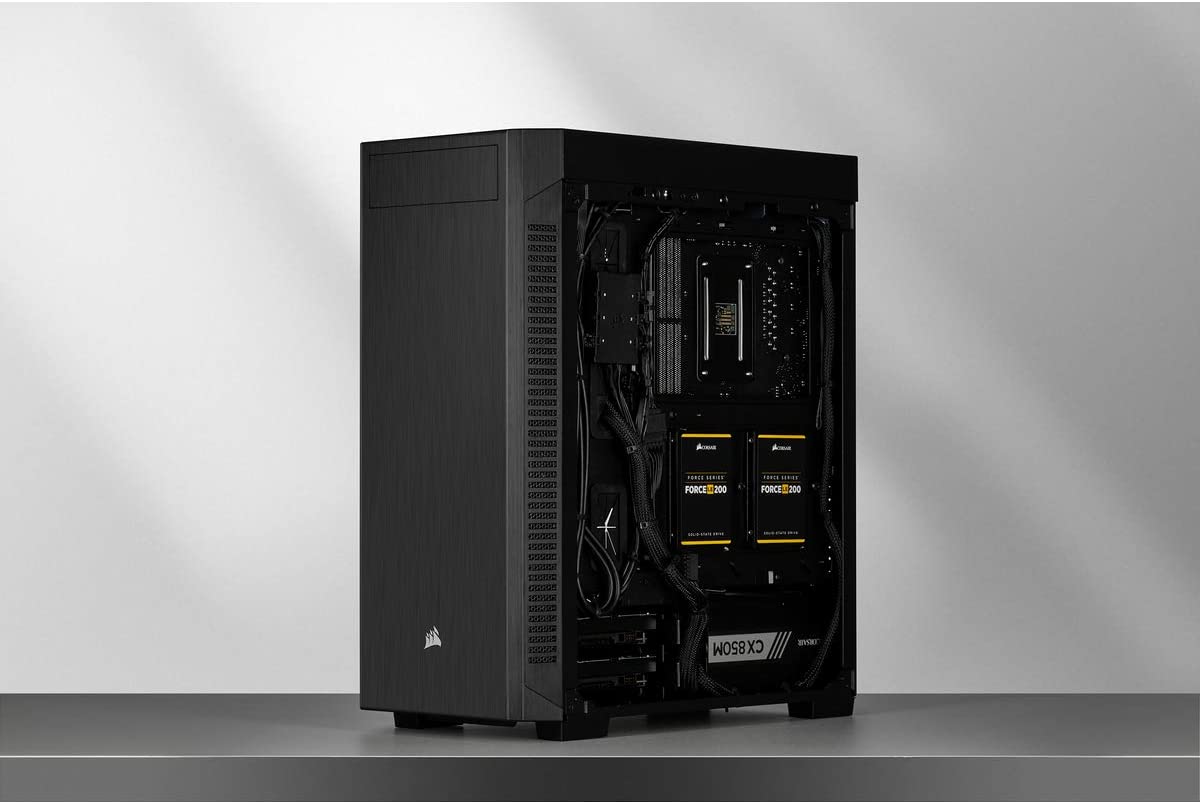 Corsair 110R Tempered Glass Mid-Tower ATX Case Tempered Glass Standard 110R