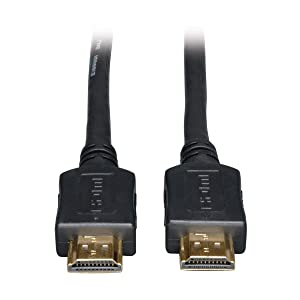 Tripp Lite Standard Speed HDMI Cable, 1080P, Digital Video with Audio (M/M), Black, 50-ft. (P568-050) 50-ft. Standard