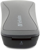 Verbatim SD/Memory Stick Pocket Card Reader, USB 2.0 - Graphite, Black, 97709
