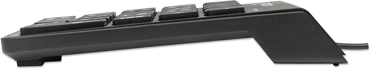 Manhattan USB Numeric Keypad with 19 Full-Size Keys - 176354