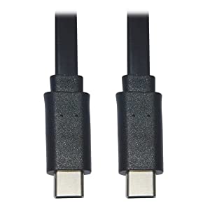 Tripp Lite USB C Charging Cable USB 2.0 M/M 60W PD Charging Right