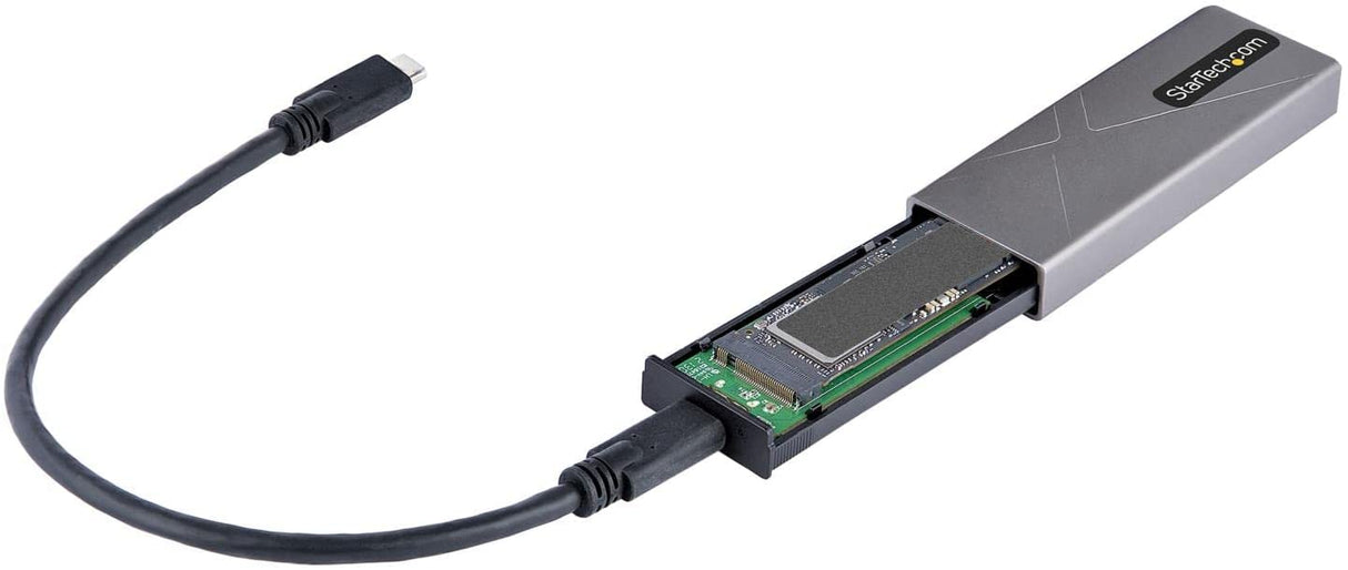 StarTech.com USB-C 10Gbps to M.2 NVMe SSD Enclosure - Portable M.2