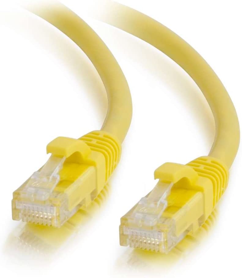 C2g/ cables to go C2G 31346 Cat6 Cable - Snagless Unshielded Ethernet Network Patch Cable, Yellow (5 Feet, 1.52 Meters) 5 Feet/ 1.52 Meters Yellow