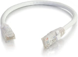 C2g/ cables to go C2G 04035 Cat6 Cable - Snagless Unshielded Ethernet Network Patch Cable, White (4 Feet, 1.22 Meters) UTP 4 Feet/ 1.22 Meters White