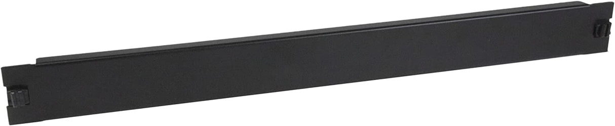 StarTech.com Blanking Panel - 1U - 19in - Tool-less - Steel - Black - TAA Compliant - Blank Rack Panel - Filler Panel (RKPNLTL1U)