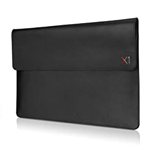 Black Lenovo Notebook Case Leather 14" ThinkPad X1 Carbon/Yoga Case 4X40U97972