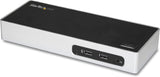 StarTech.com USB 3.0 Docking Station - Dual Monitor Laptop Docking Station with HDMI &amp; DVI/VGA Video - 6-port USB 3.1 Gen 1 5Gbps Hub, GbE, Audio - Universal Type-A Dock - Windows &amp; Mac (DK30ADD)
