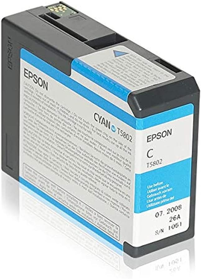 Epson T5802 UltraChrome K3 Cyan -Cartridge -Ink