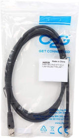 C2g/ cables to go C2G 40025 75 OHM BNC Cable, Black (3 Feet, 0.91 Meters)