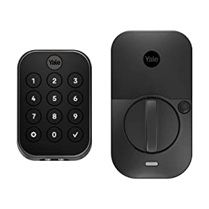 Yale Assure Lock 2 Key-Free Keypad with Wi-Fi in Black Suede Black Key-Free Push Button Wi-Fi