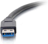 C2g/ cables to go C2G 3.0 USB-C to USB-A 10 Feet Long Video Cable Black (28833) 10 Feet Type C Male to A Male