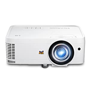 ViewSonic LS550WH 3000 Lumens WXGA Short Throw LED Projector, Auto