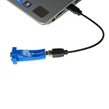Brainboxes RS232 1 Port USB to Serial Adapter 1 Port RS232 Desktop