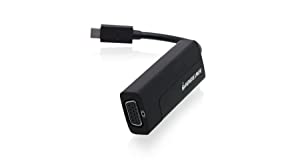 IOGEAR ViewPro-C USB-C to VGA Adapter, GUC3CVGA2 VGA/Built-in Billboard