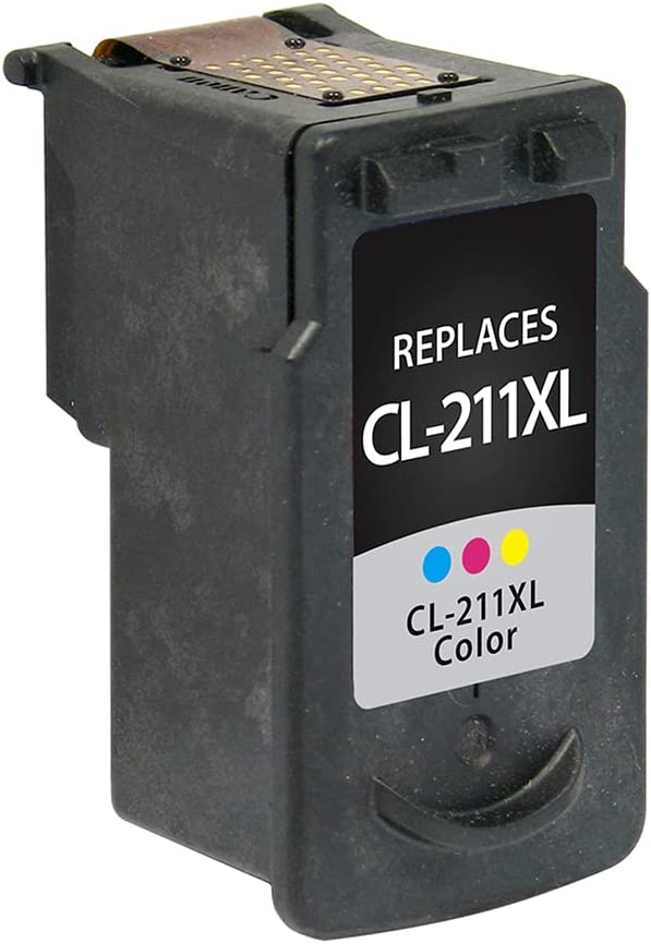Clover imaging group Clover Imaging Remanufactured High Yield Color Ink Cartridge Replacement for Canon CL-211XL, Tri-Color