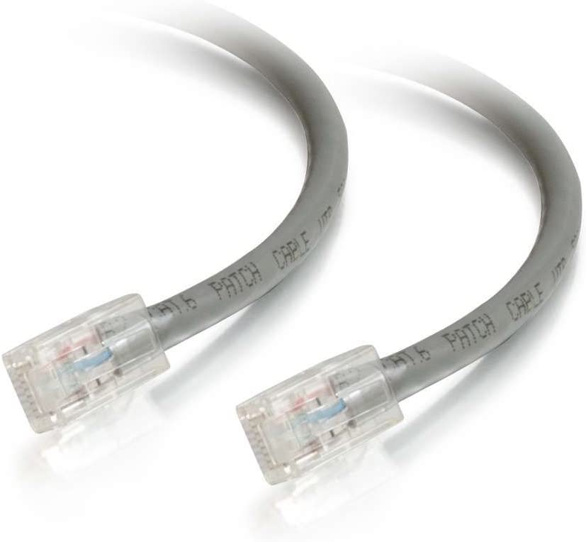 C2g/ cables to go C2G 04076 Cat6 Cable - Non-Booted Unshielded Ethernet Network Patch Cable, Gray (15 Feet, 4.57 Meters)
