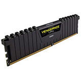 Corsair Vengeance LPX 16GB (2 X 8GB) DDR4 3600 MHz (PC4-28800) C18 1.35V Desktop Memory - Black (CMK16GX4M2D3600C18) Black 16GB Kit (2x8GB) 3600MHz Memory