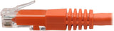 Tripp Lite Cat6 Cat5e Gigabit Molded Patch Cable RJ45 MM 550MHz Orange 20ft 20' (N200-020-OR) 20 ft. Orange