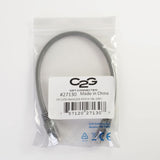 C2g/ cables to go C2G/Cables to Go 27132 Cat6 Cable - Snagless Unshielded Ethernet Network Patch Cable, Gray (7 Feet, 2.13 Meters) UTP 7 Feet/ 2.13 Meters Grey