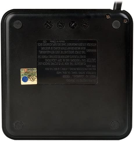 Tripp Lite 2 Outlet Surge Protector Charging Station, 4 USB Charging Ports, 6ft. Cord, $50K Insurance &amp; Lifetime Warranty (TLP26USBB) 2 Outlet + USB + 6ft Cord Charging Station