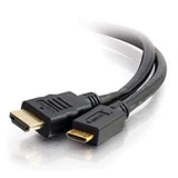 C2g/ cables to go C2G Mini HDMI to HDMI, 4K, High Speed HDMI Cable, Ethernet, 60Hz, 6.6 Feet (2 Meters), Black, Cables to Go 40307 Mini with Ethernet 6.6 Feet