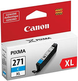Canon CLI-271XL Cyan Compatible to TS5020,TS6020,TS8020,TS9020 Printers Canon CLI-271 XL Cyan XL Ink Tank Ink Tank