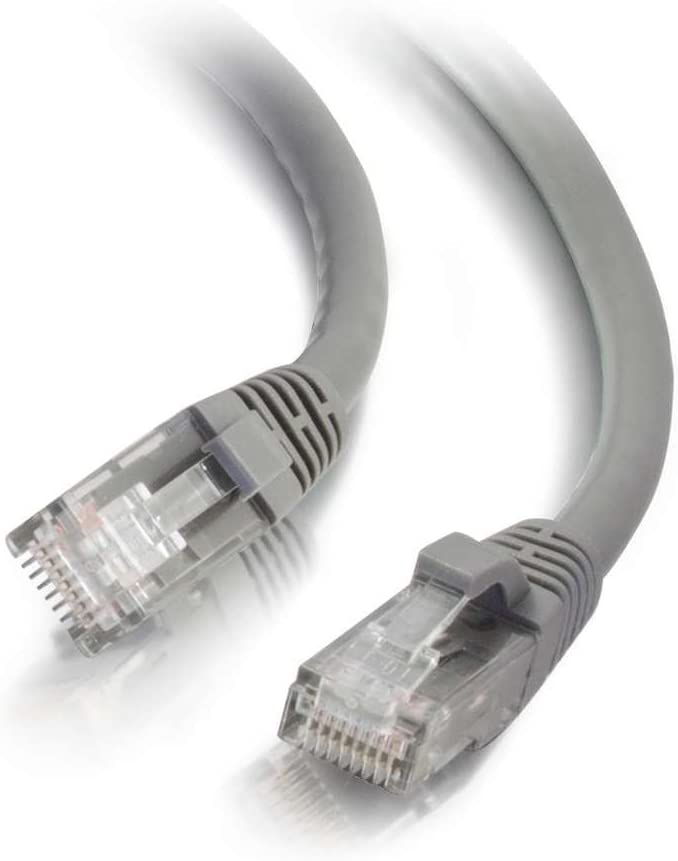 C2G/ Cables to Go 27131 Cat6 Cable - Snagless Unshielded Ethernet Network Patch Cable, Gray (3 Feet, 0.91 Meters) UTP 3 Feet/ 0.91 Meters Grey